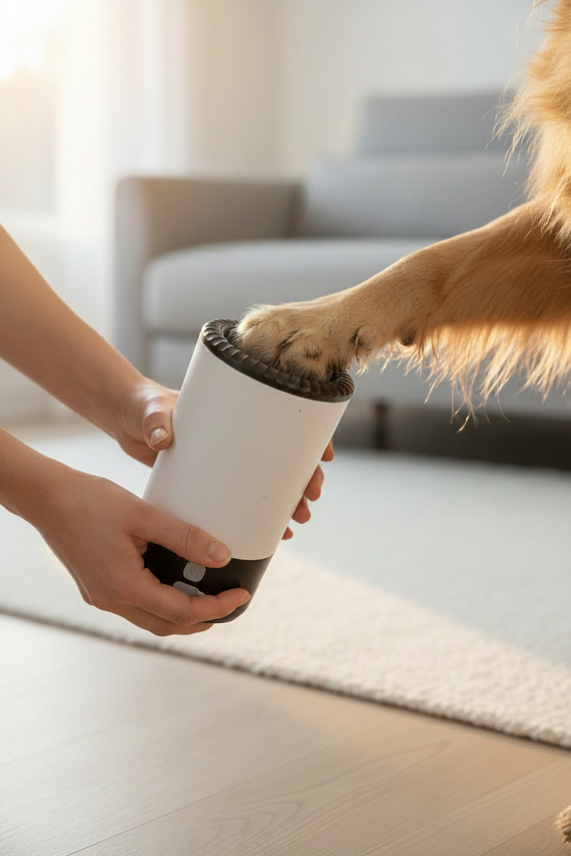 Paw Cleaner - Silicone Top Hidden